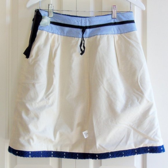 Anthropologie Maeve "Converging Bits" Wool Skirt Size 6 Unworn - Picture 4 of 8